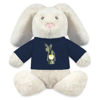 Schmetterling Laterne - MiniFeet® RecycelHase® Creme - French Navy - Vorne