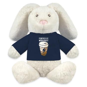 Powered By Mörkrost Schweden Kaffee - MiniFeet® RecycelHase® Creme - French Navy - Vorne