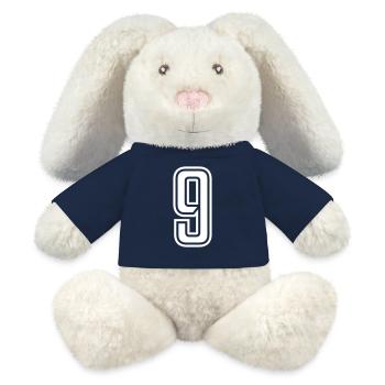 9 - MiniFeet® RecycelHase® Creme - French Navy - Vorne