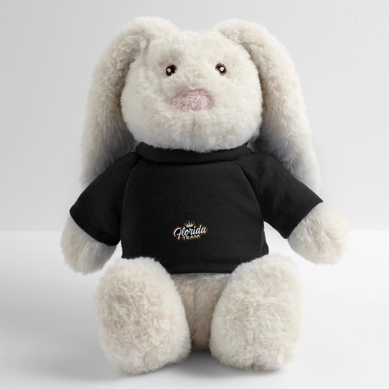 Équipe de Floride Lapin en peluche recyclé MiniFeet® Crème
