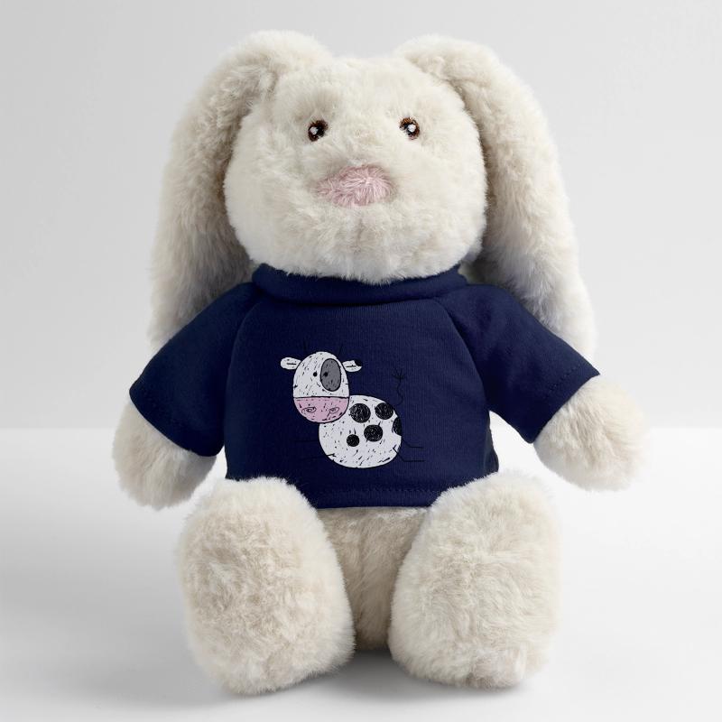 Witzige Kuh Comic I Kinder Geschenk I Kälbchen MiniFeet® RecycelHase® Creme