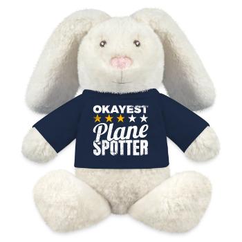 Average Planespotter - MiniFeet® RecycelHase® Bunny Cream - french navy - Front