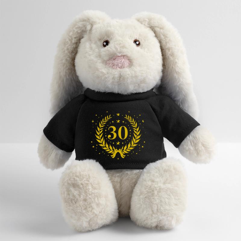 Thirty 30 MiniFeet® RecycelHase® Bunny Cream