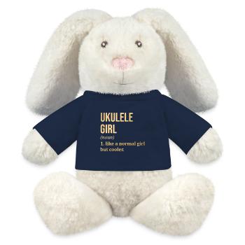Ukulele - MiniFeet® RecycelHase® Creme - French Navy - Vorne