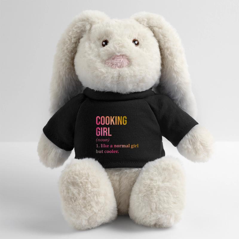 cuisine Lapin en peluche recyclé MiniFeet® Crème
