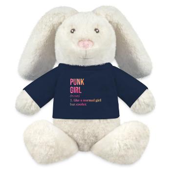 Punk - MiniFeet® RecycelHase® Bunny Cream - french navy - Front