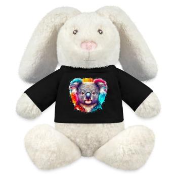 Koala - MiniFeet® RecycelHase® Creme - Schwarz - Vorne