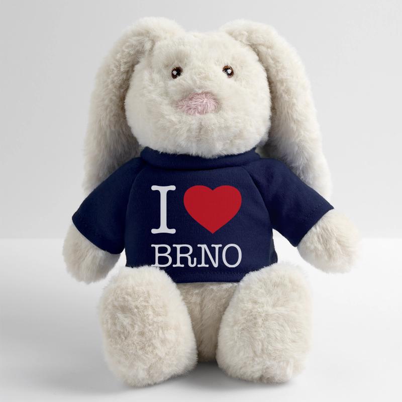 I LOVE BRNO MiniFeet® RecycelHase® Bunny Cream