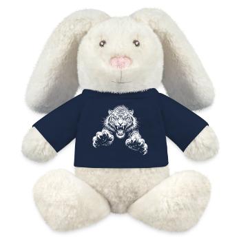 Tiger - MiniFeet® RecycelHase® Bunny Cream - french navy - Front