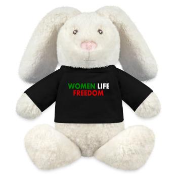 Women life freedom - MiniFeet® RecycelHase® Creme - Schwarz - Vorne