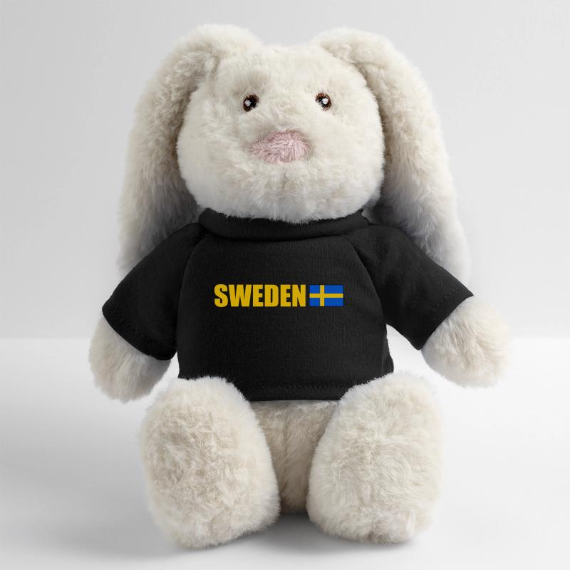Suède Lapin en peluche recyclé MiniFeet® Crème