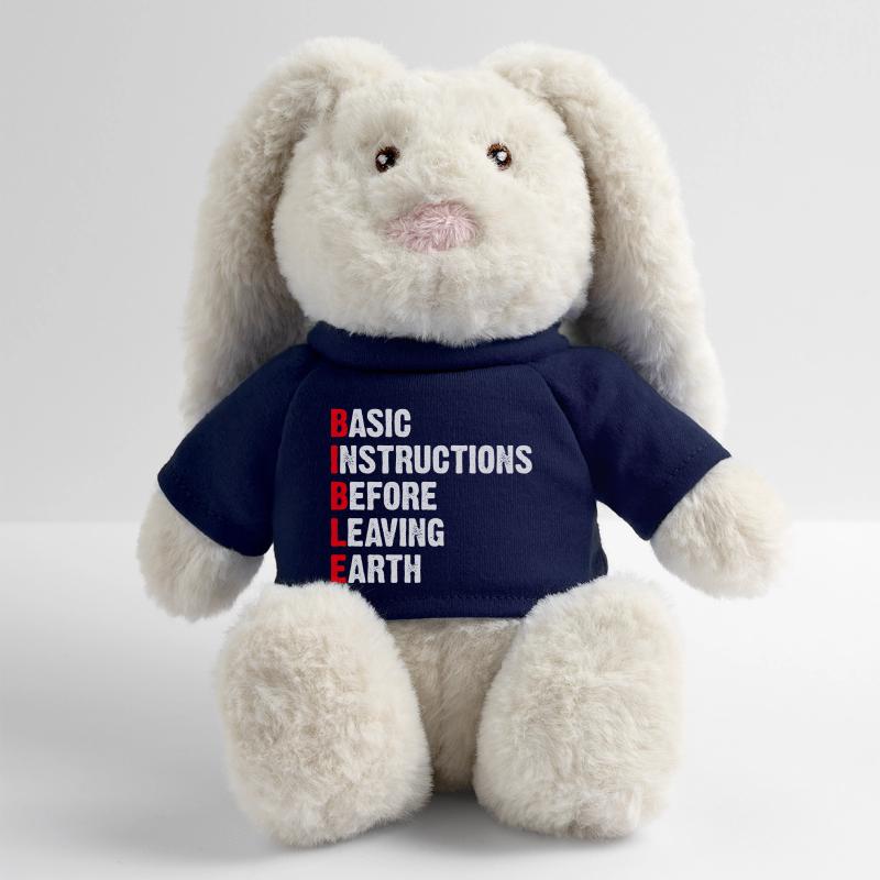 Basic Instructions Before Leaving Earth MiniFeet® RecycelHase® Bunny Cream