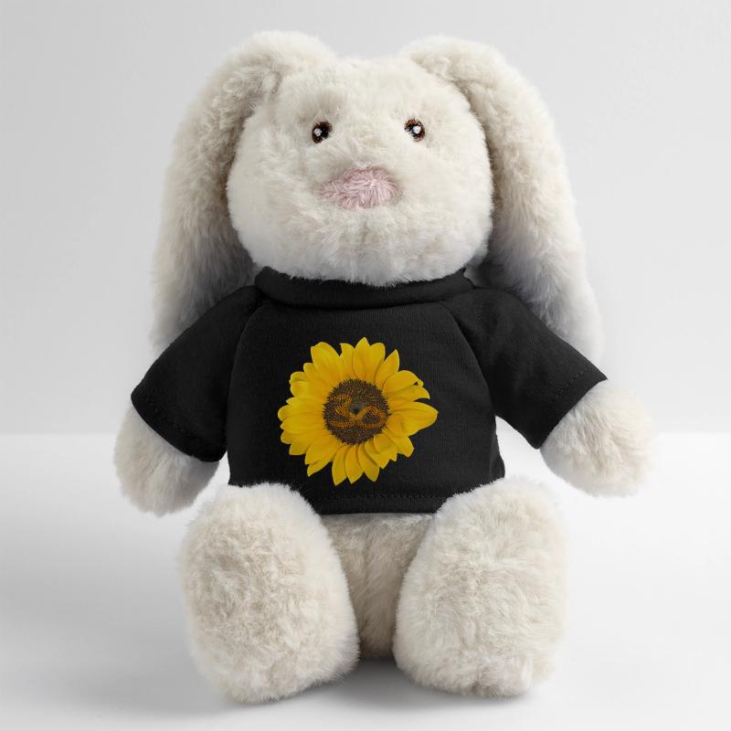 Date de naissance 30 ans Lapin en peluche recyclé MiniFeet® Crème