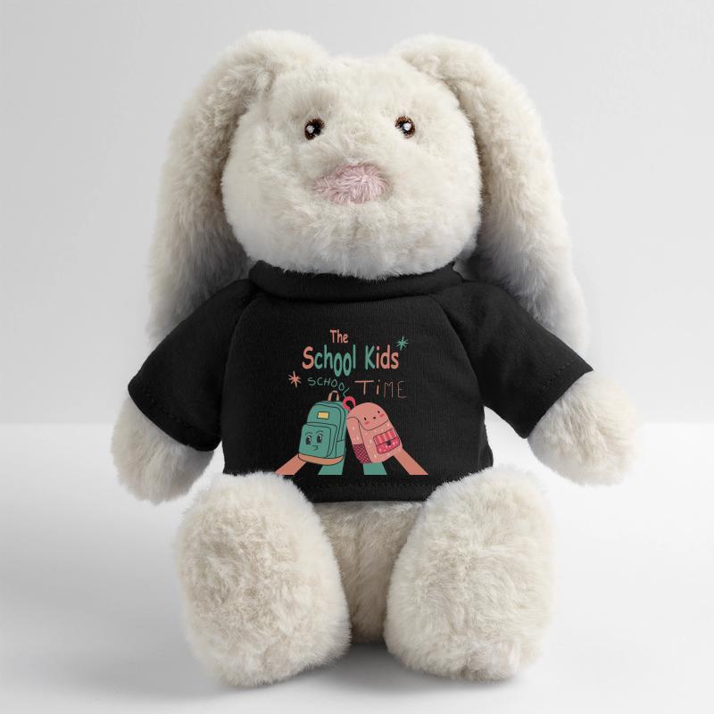 Back to school MiniFeet® RecycelHase® Bunny Cream
