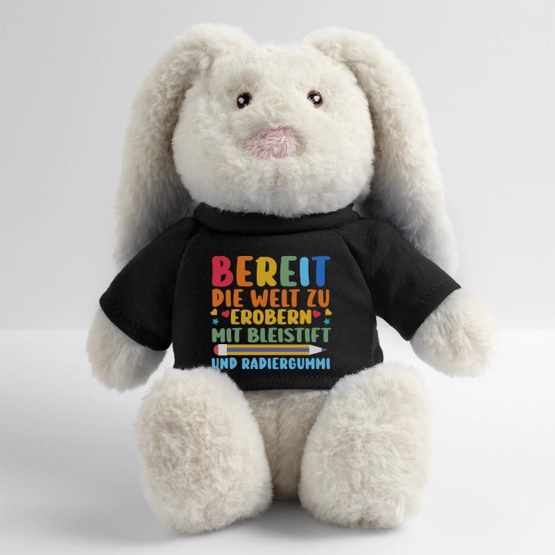 Kindergarten graduates school start school child enrollment MiniFeet® RecycelHase® Bunny Cream