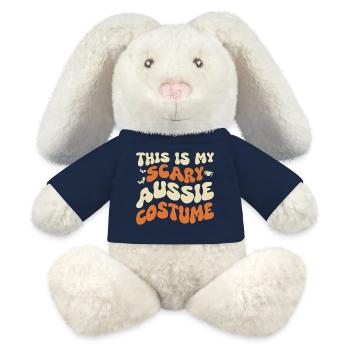 Halloween Last Minute Kostüm Australian Shepherd - MiniFeet® RecycelHase® Creme - French Navy - Vorne