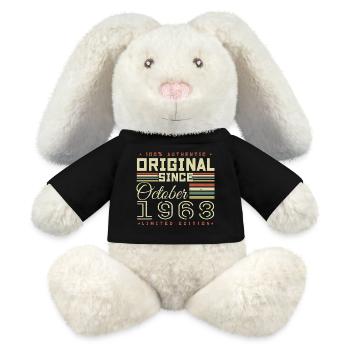 Legendary since October 1968 | October 1968 - MiniFeet® RecycelHase® Bunny Cream - black - Front