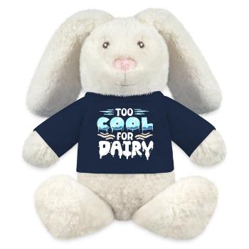 Lactose intolerance Lactose intolerant - MiniFeet® RecycelHase® Bunny Cream - french navy - Front