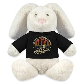March 1984 - MiniFeet® RecycelHase® Bunny Cream - black - Front