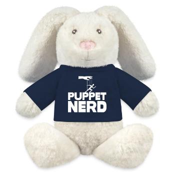 Puppen-Nerd Marionette Runner - MiniFeet® RecycelHase® Creme - French Navy - Vorne