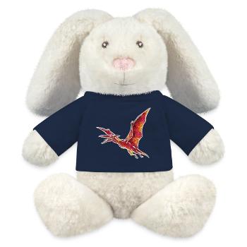 Electric Pterodactyl Flying Dinosaur - MiniFeet® RecycelHase® Bunny Cream - french navy - Front