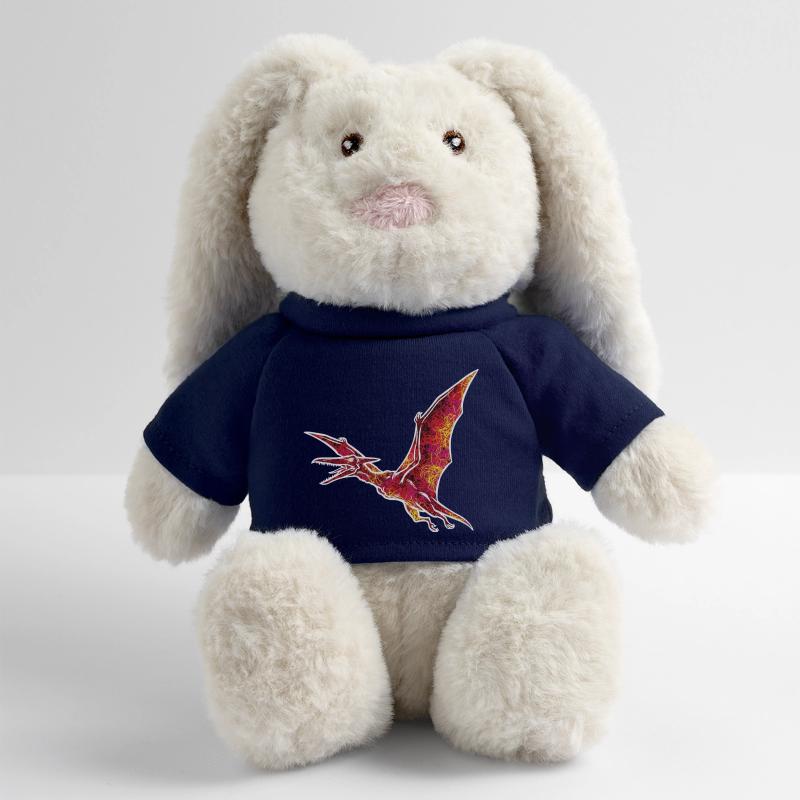 Electric Pterodactyl Flying Dinosaur MiniFeet® RecycelHase® Bunny Cream