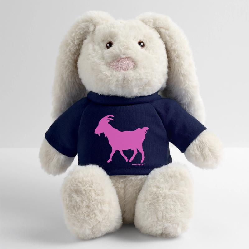 Sündenbock rosa MiniFeet® RecycelHase® Creme