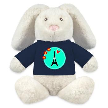 PARIS. CAPITAL CITY. CITY. FRANCE. PARISIAN. PARISIAN - MiniFeet® RecycelHase® Bunny Cream - french navy - Front