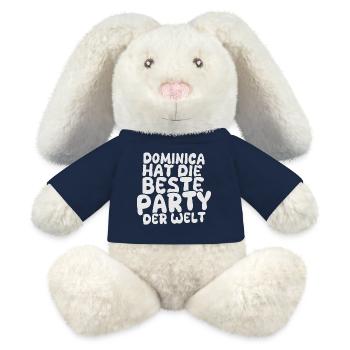 Dominica as a holiday destination - MiniFeet® RecycelHase® Bunny Cream - french navy - Front