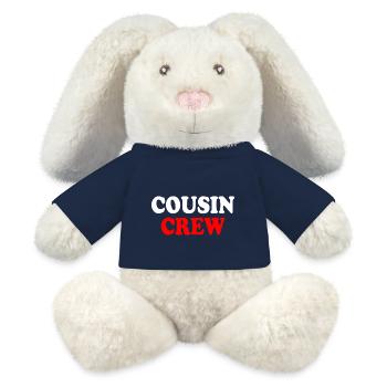 Cousin crew - MiniFeet® RecycelHase® Creme - French Navy - Vorne