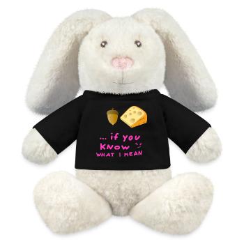 Acorn Cheese Youth Word Acorn Cheese Hygiene Body - MiniFeet® RecycelHase® Bunny Cream - black - Front