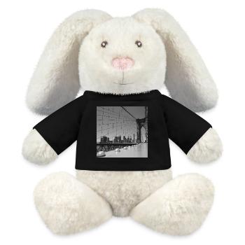 Brooklyn-Brücke - MiniFeet® RecycelHase® Creme - Schwarz - Vorne