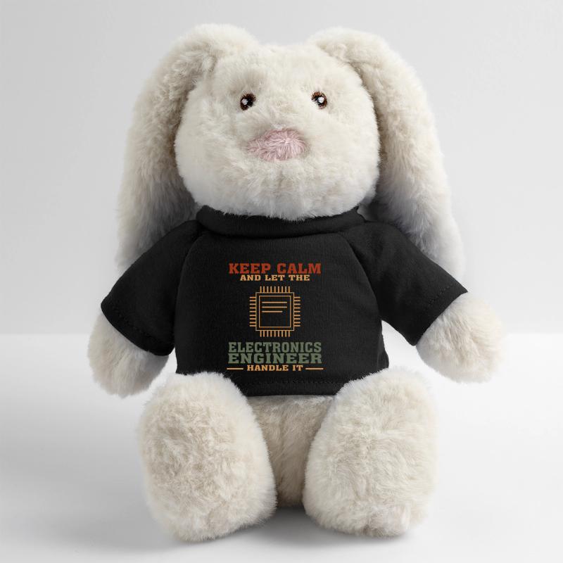 Funny Electronics Engineering Quote for Electronic MiniFeet® RecycelHase® Bunny Cream