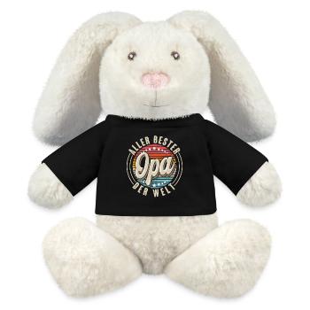 Opa - MiniFeet® RecycelHase® Creme - Schwarz - Vorne