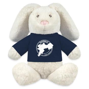 Offaly Ireland Map | County Outline Stamp - MiniFeet® RecycelHase® Bunny Cream - french navy - Front