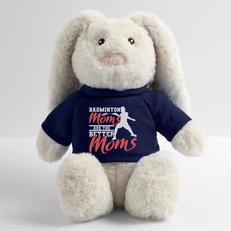 Badminton Mama MiniFeet® RecycelHase® Creme