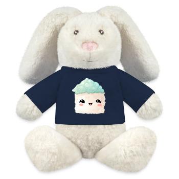 Sushi - MiniFeet® RecycelHase® Creme - French Navy - Vorne
