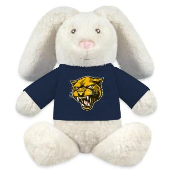 Panther Head Gold - MiniFeet® RecycelHase® Bunny Cream - french navy - Front