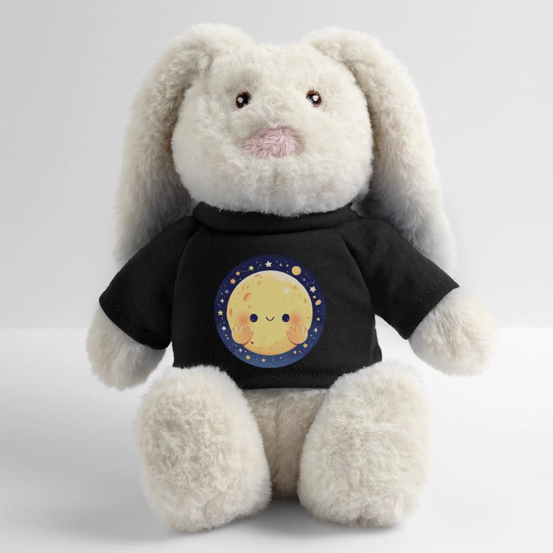 Der lächelnde Mond MiniFeet® RecycelHase® Creme
