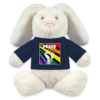 PRIDE - MiniFeet® RecycelHase® Bunny Cream - french navy - Front