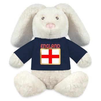 ENGLAND UNITED KINGDOM - MiniFeet® RecycelHase® Bunny Cream - french navy - Front