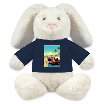 Abu Dhabi Circuit Motorsport Race Uae Travel Card - MiniFeet® RecycelHase® Creme - French Navy - Vorne
