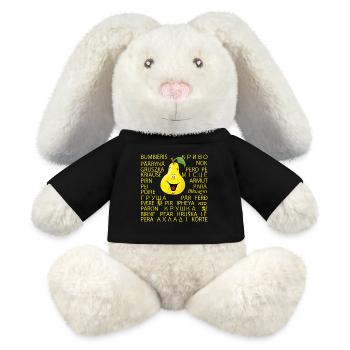 PEAR - MiniFeet® RecycelHase® Bunny Cream - black - Front