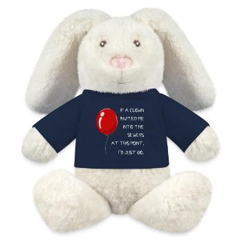 Invitation from the clown - MiniFeet® RecycelHase® Bunny Cream - french navy - Front