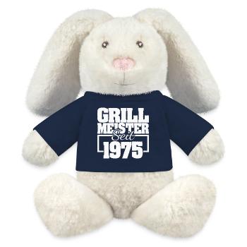 Grillzange 1 - MiniFeet® RecycelHase® Creme - French Navy - Vorne