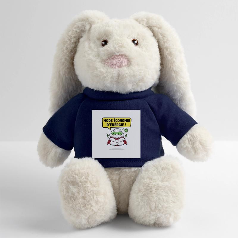 Superhero Cloud Saving Energy Mode MiniFeet® RecycelHase® Bunny Cream