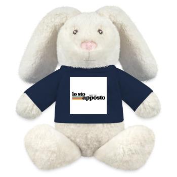 I'm affixing retro stripes - MiniFeet® RecycelHase® Bunny Cream - french navy - Front