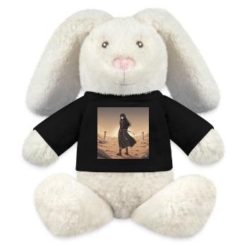 Dune Warrior — Black Armor - MiniFeet® RecycelHase® Bunny Cream - black - Front