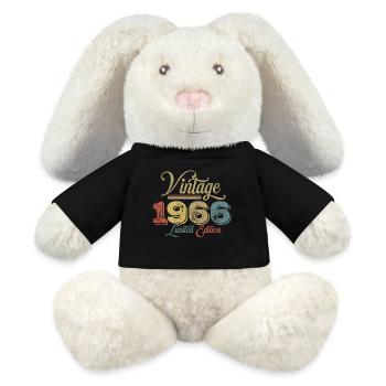 Vintage 1966 - MiniFeet® RecycelHase® Bunny Cream - black - Front