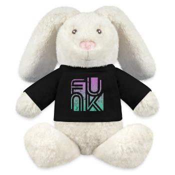 Funk Vintage - MiniFeet® RecycelHase® Creme - Schwarz - Vorne
